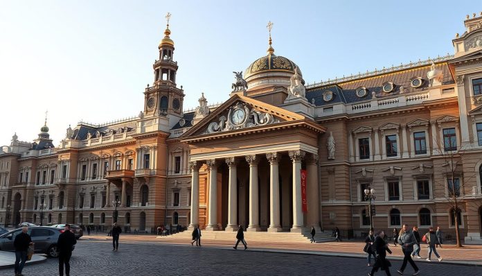 مدينة اوروبية متحف بوشكين