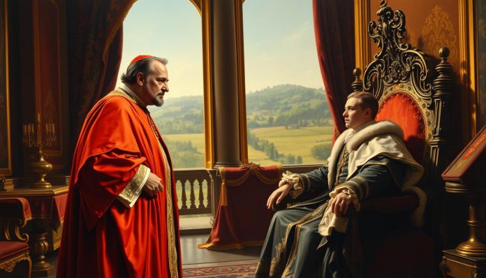 ملك فرنسي كاردينال ريشيليو