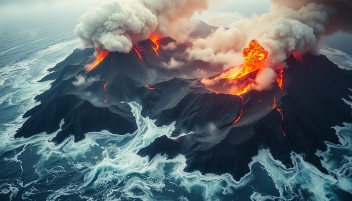 منطقة الزلازل بالهادئ