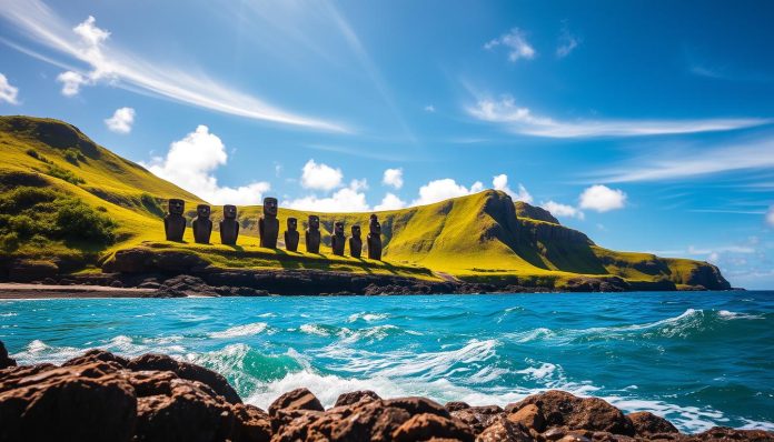 موقع جزيرة الفصح