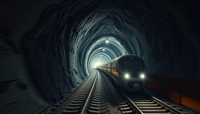 أطول نفق سككي