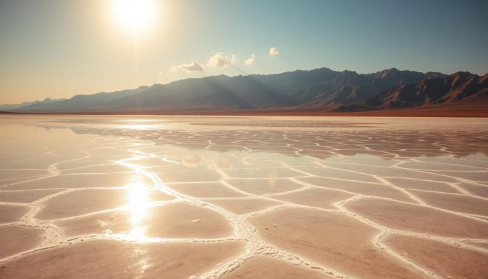 أكبر بحيرة مالحة غربيًا