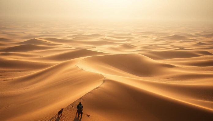 أكبر صحراء رملية