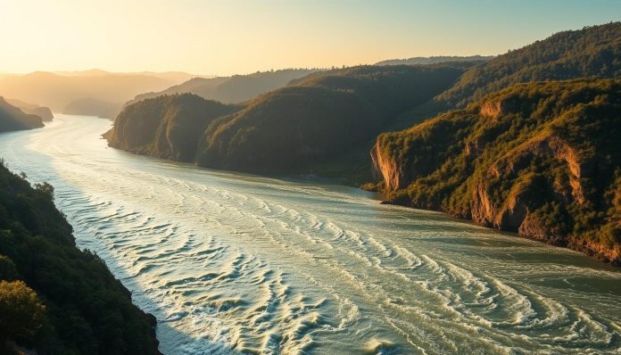 أكبر نهر تصريفًا