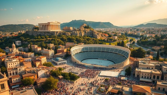 أول مدينة أولمبية