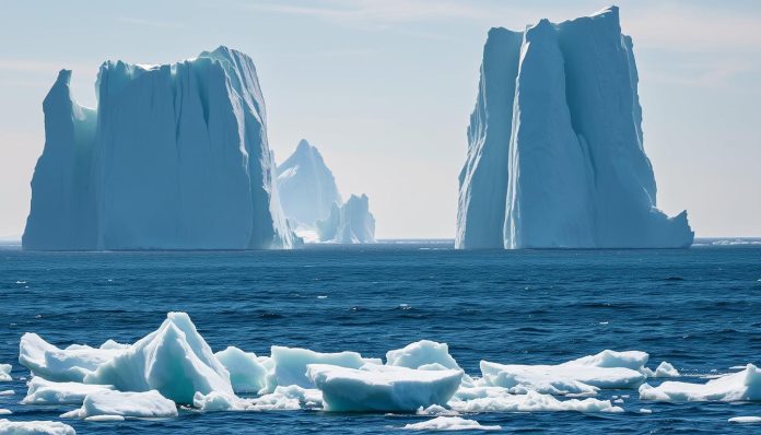 الكتل الجليدية الطافية