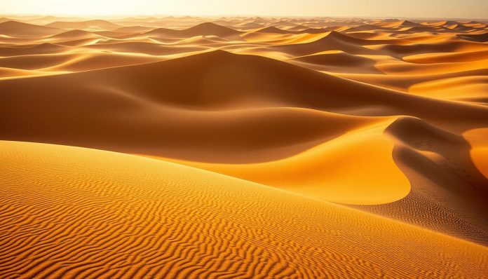 الكثبان الرملية الصحراوية