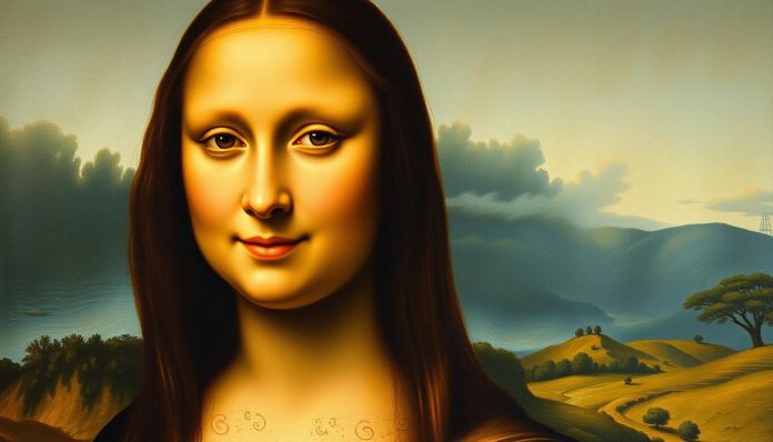 رسام موناليزا