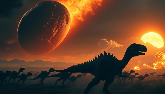 سبب انقراض الديناصورات