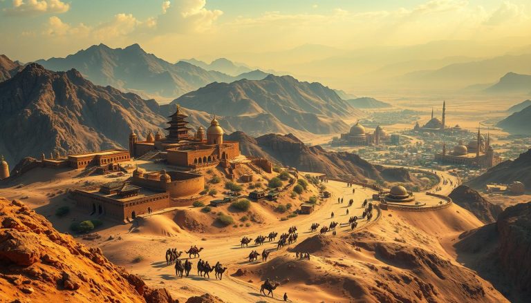 ما اسم طريق التجارة القديم الذي ربط بين الصين والبحر الأبيض المتوسط؟