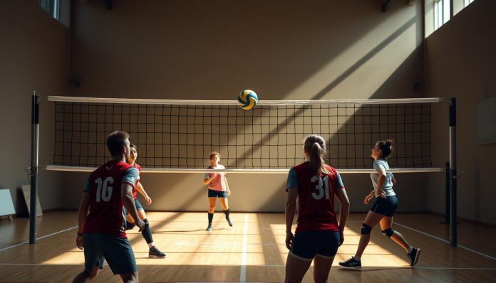 عدد لاعبي كرة طائرة