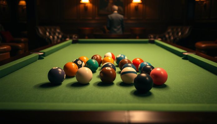 لون كرة ثلاث نقاط سنوكر