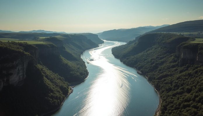 نهر بأكثر دول