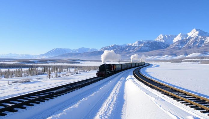 أطول سكة حديد عابرة