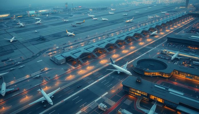 أكثر مطار إجماليًا