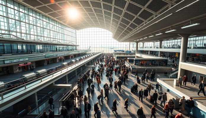 أكثر مطار دوليًا