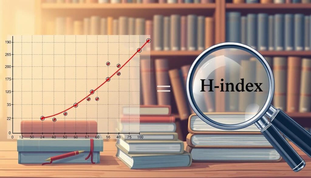 طريقة حساب مؤشر H-index
