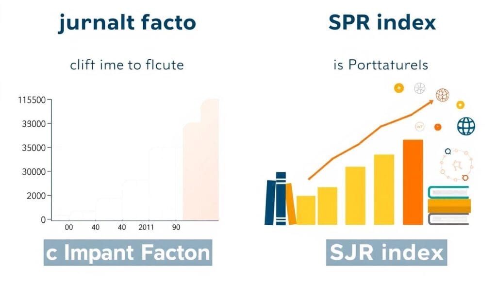 مقارنة بين معامل التأثير ومؤشر SJR مقارنة بين معامل التأثير ومؤشر SJR