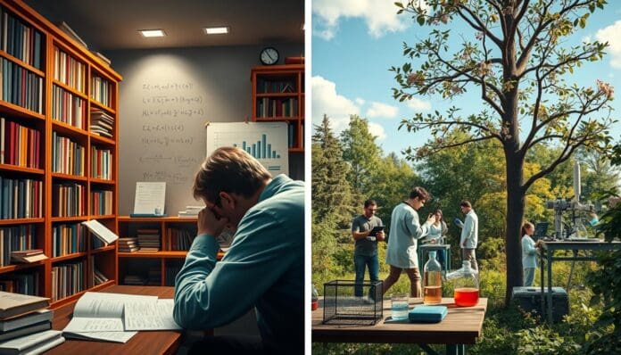 الفرق،البحث النظري والعملي