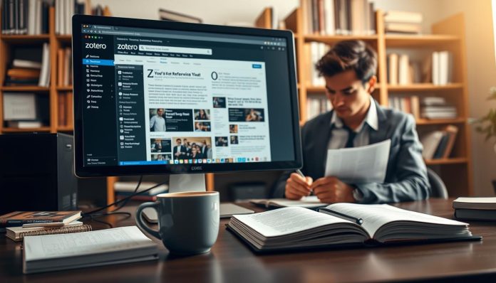 استخدام برنامج Zotero